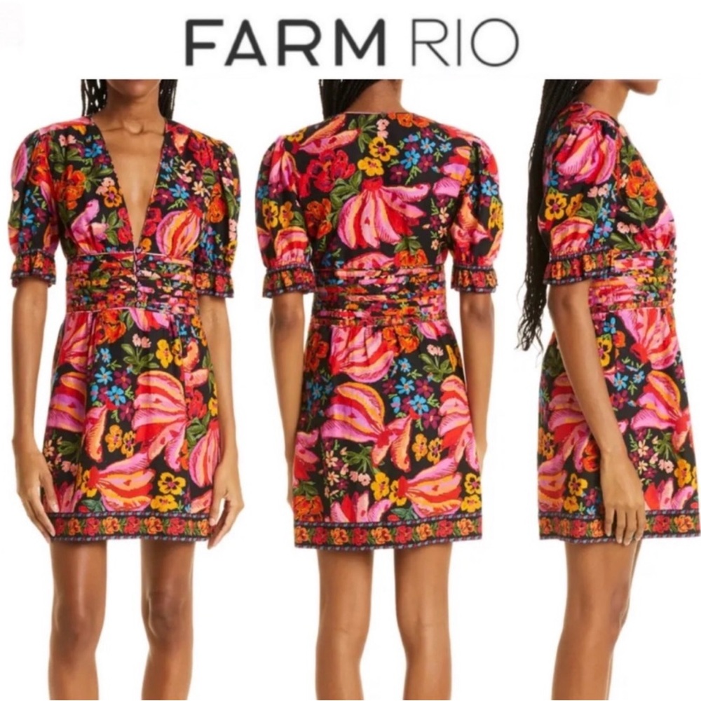 FARM Rio Multicolor Floral Dress
